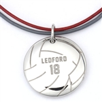 MyMVP Volleyball Necklace