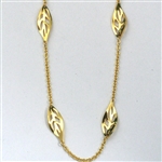 Giselle's Leaf Links Necklace