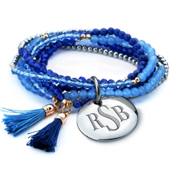 Vesta Azzurro Legacy Tassel Bracelet